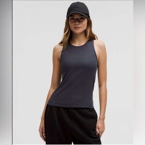 lululemon Sheer Cotton High-Neck Tank